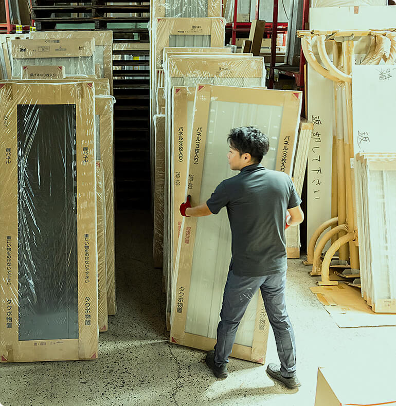 貴重な荷物をより安全・迅速にお届け